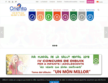 Tablet Screenshot of fundacioorienta.com